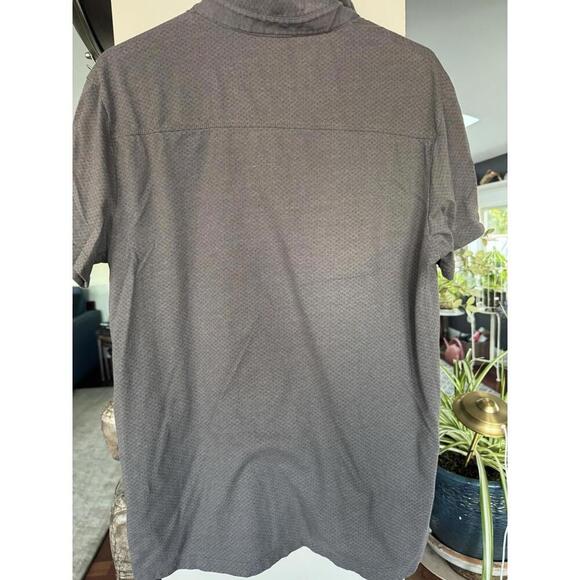 Mens Marc Anthony sz L Polo Shirt sh sleeve gray - Picture 3 of 3
